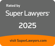 Super Lawyers Rating Badge 2025